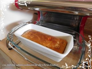 Cake aux crevettes et tomates 