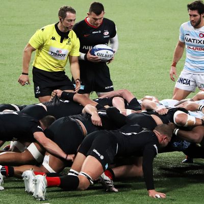 Le Racing92 domine une équipe diminuée des Saracens