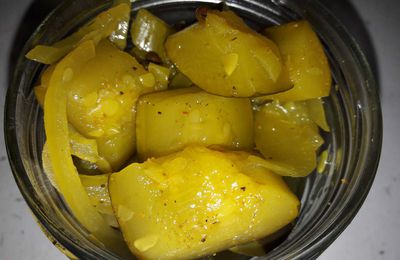 Courgette au curry