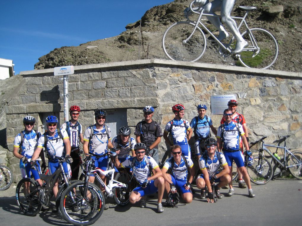 Sortie Club dans le secteur des Cols du Tourmalet, Aspin, Sencours, Beyrêde et Pic du Midi de Bigorre, le 11 juillet 2009.