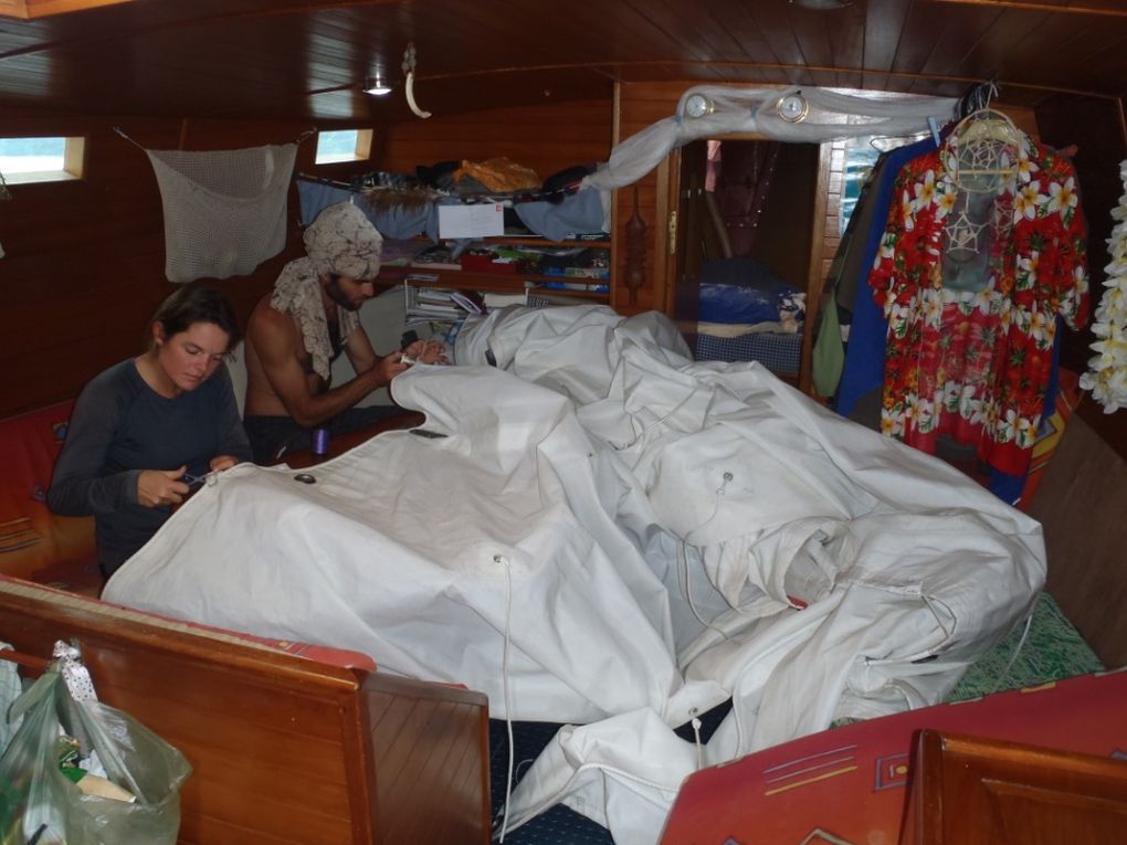 Notre odyssée au Vanuatu, sur notre ketch Odyssée, avril à juillet 2013.