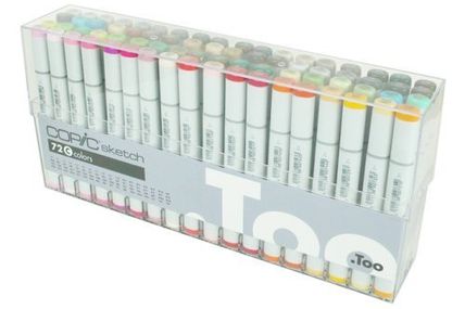 Low price Copic Set C Sketch Marker (Pack of 72)