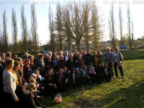 28/29 mars 2009
plus de 300 choristes rassemblés à Lencloître
Organisation chorales Lencloître et Scrobé
