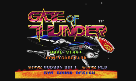 [TEST] Gate of Thunder / PC Engine CD