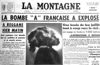 13 février 1960 – la Bombe A