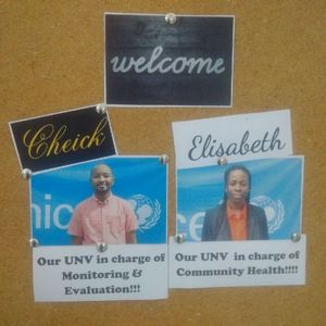 UNICEF Brazzaville welcome on board 2 new UNV!