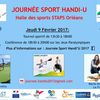 Journée Handi'U le 9/2/17 à L'université d'Orléans : tournoi sportif et conférence sur les Jeux paralympiques avec Eric Perreira et Marie-Amélie Lefur MàJ : la Rep (8/2/17)