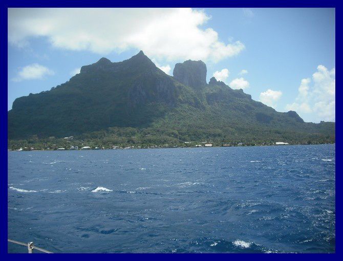 Navigation dans les îles sous le vent