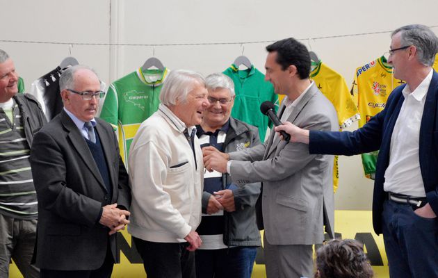 06 juin 2015 - Raymond Le Bihan (école de cyclotourisme de Guipavas) médaillé d'or JSEA