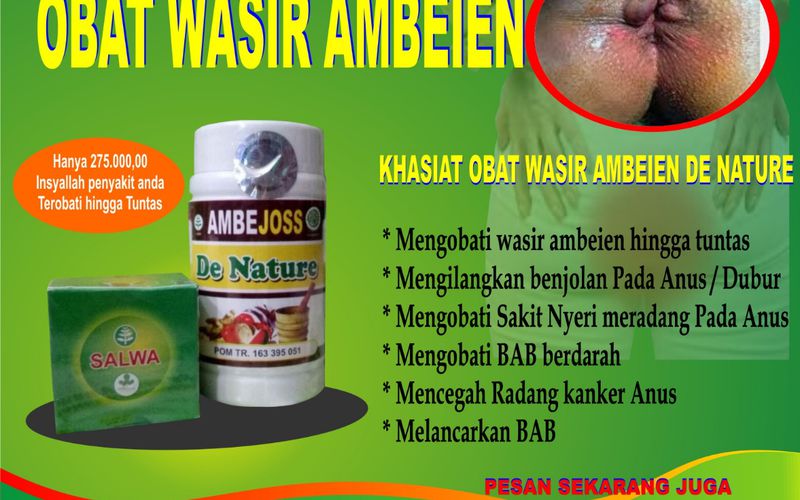 Obat Wasir Di Apotik Terbukti Paling Manjur Menghilangkan Benjolan Di Anus