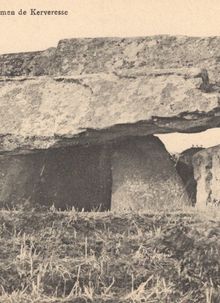 Le dolmen de Kerveresse. Locmariaquer.