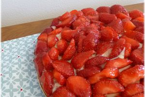 ... La Classique Tarte aux Fraises ...