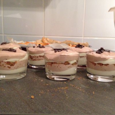 Un tiramisu chocolat 