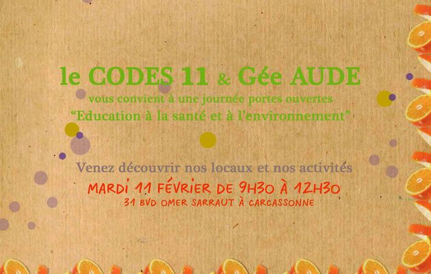 Journée Portes Ouvertes CODES 11 / Gée Aude le 11 février 2014