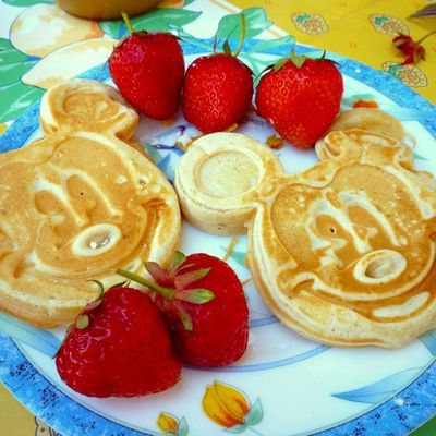 Gauffres Mickey