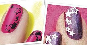 Stickers Starburst pour les ongles