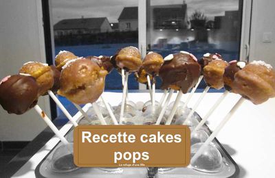 La recette des cakes-pops au chocolat 