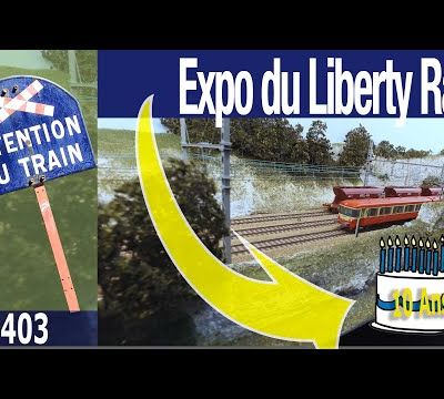 Exposition des 10 ans du Liberty Rail en novembre 2018 à La Garenne Colombes (92)