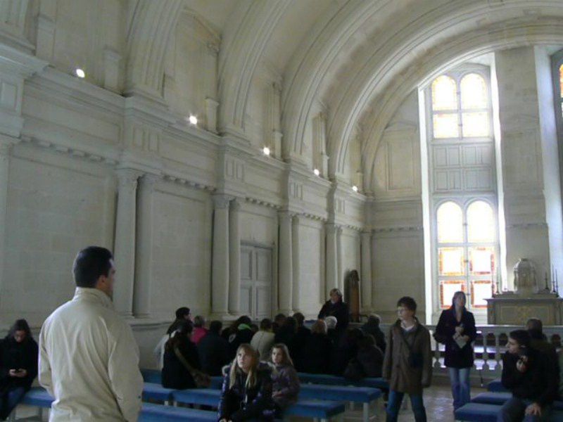 Premier volet de la visite du château de Chambord.