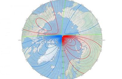 Les scientifiques inquiets de l'accélération du déplacement du pôle magnétique! 