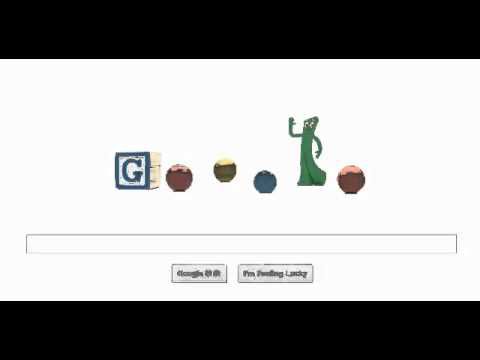 GoogleTOP「アート クローキー生誕90周年」バージョン