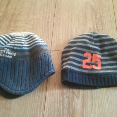lot de 2 bonnets