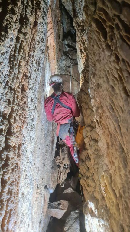 Le ressaut de 6,5m. Faut être précis...