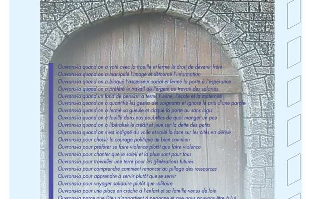 La Communauté Mission de France ouvre la porte par une lettre ouverte