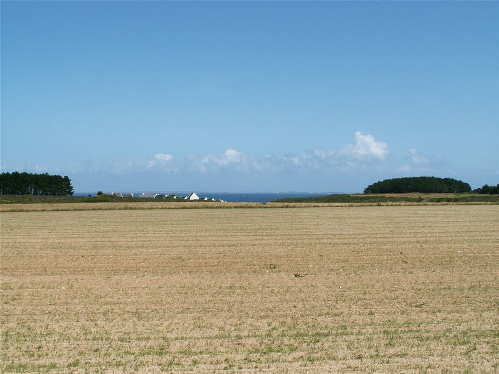 Mon tour de l'île en VTT fin juillet 2009.