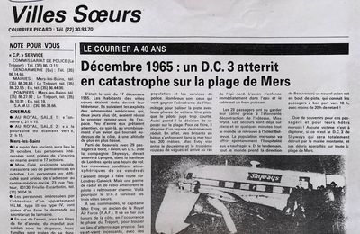 Fête des baigneurs 2023 - thème aviation - souvenir du 17 décembre 1965