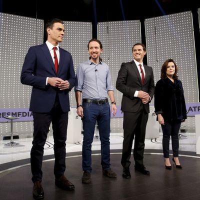 Elecciones en España 20D El debate a cuatro