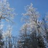 DU GIVRE ET DU CIEL BLEU!!!