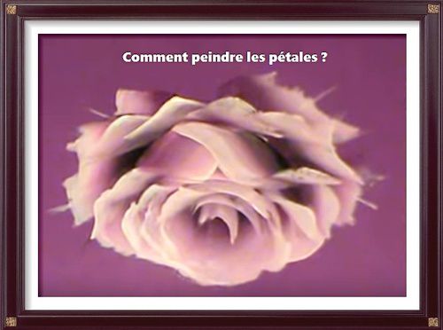 Dessin et peinture - vidéo 2731 : Comment peindre facilement les pétales d'une fleur avec la méthode "one stroke" ? - huile ou acrylique.