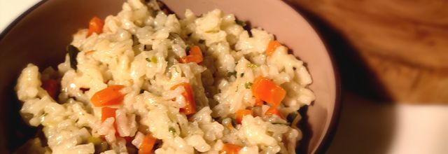 Risotto aux légumes d'hiver 