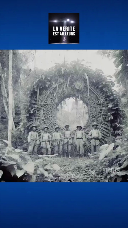 Anciens portails, géants du passé et du présent. En 5D da densité est bien moindre et tout est plus grand.