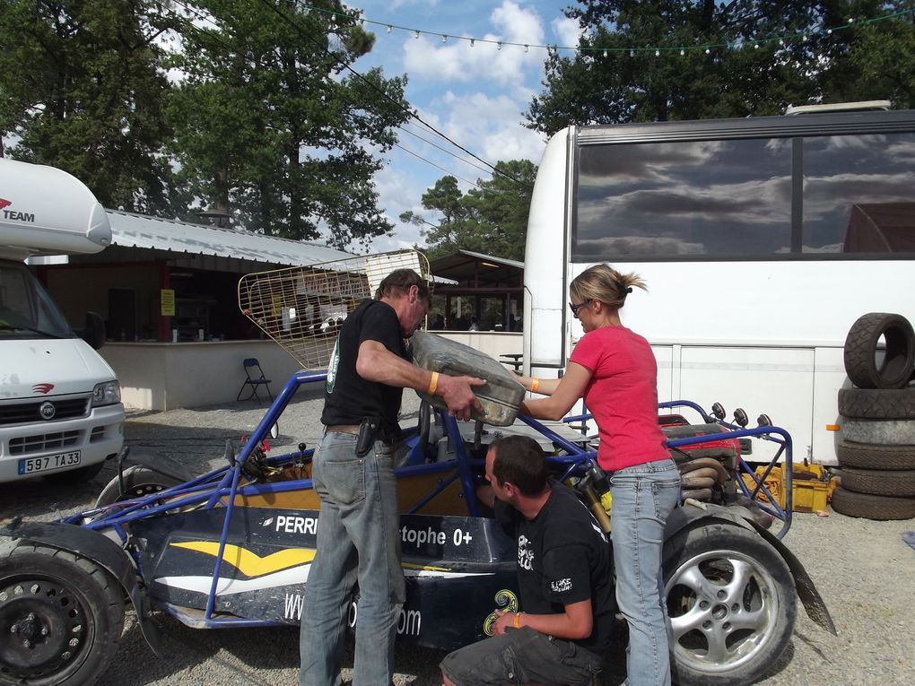 Les1er et 2 septembre 2012 à Faleyras (33), 9ème épreuve du Championnat de France d'autocross.