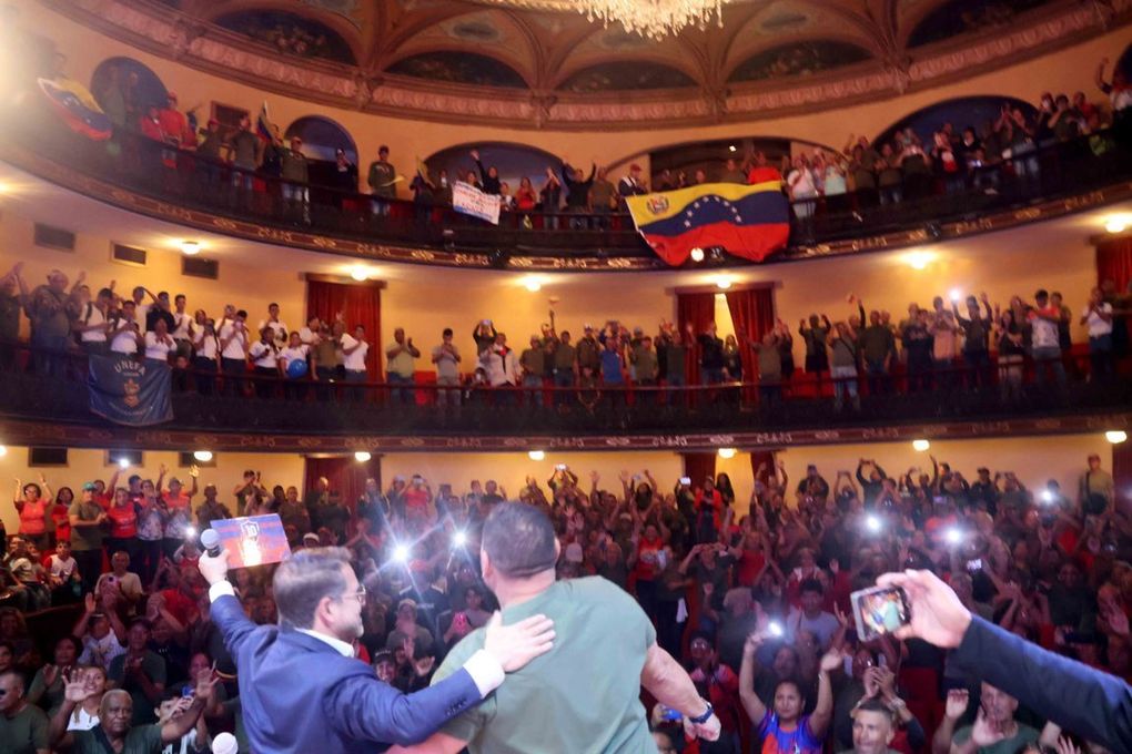 Milicia de Carabobo ratifica respaldo a Rafael Lacava de cara al 25 de mayo