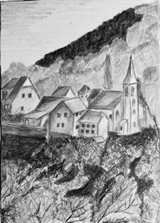Le château au versant