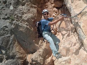 Camp d'été à Ailefroide - Via Ferrata de Freissinières - Lundi 14 juillet 2014