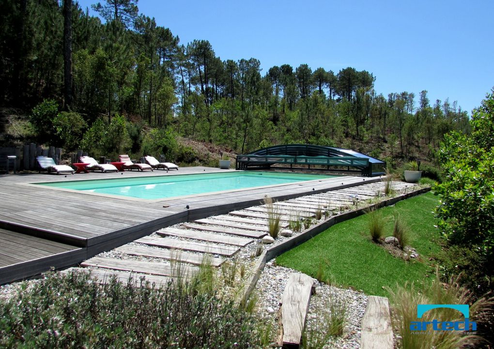 PHOTOS ABRI DE PISCINE A MOLIETS DANS LES LANDES