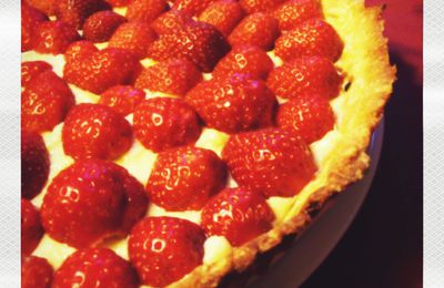 Tarte aux fraises