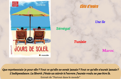 Avec "Jours de soleil", Claire Mazard illustre, en cinq nouvelles inspirées de faits réels, les différences entre l'Europe et l'Afrique.