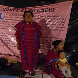 Les déplacées de San Juan Copala occupent Oaxaca