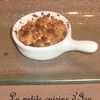 crumble aux pommes