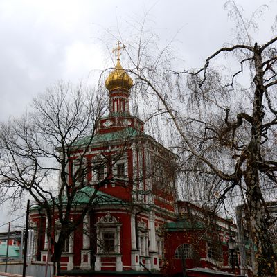 La cathédrale de la Dormition, Couvent de Novodievitchi (Moscou)