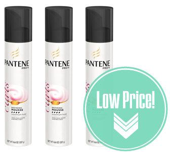 Amazon Add-On–Pantene Pro-V Mousse Only $0.19 Each!