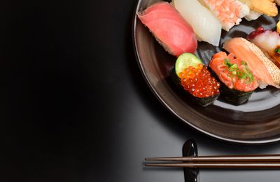 Bon appétit - Nourriture - Asia Food - Poisson - Sushis - Photographie - Wallpaper - Free