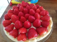 Une tarte aux fraises en toute simplicité