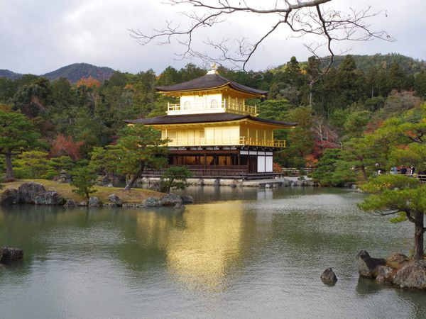 Le Pavillon d'Or à Kyoto.