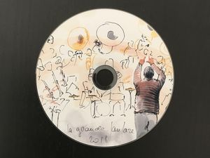 2018 - dessin d’illustration - CD de La Grande Fanfare de JAZZÈBRE